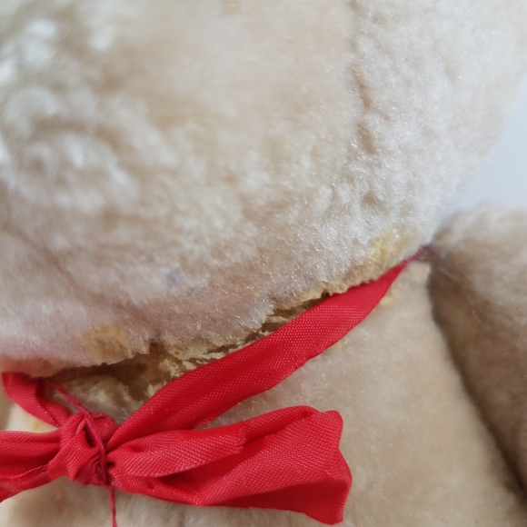 Vintage Tan Snowflake Bear - Picture 3 of 11